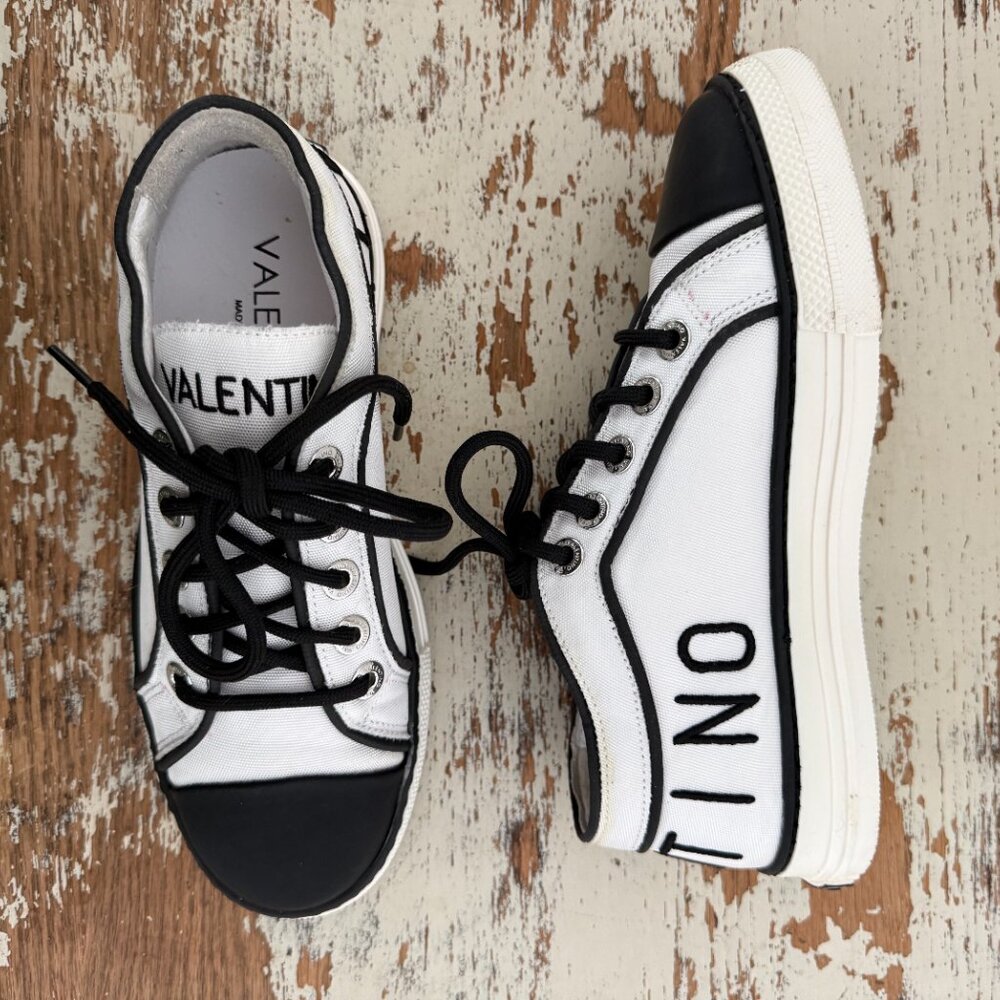 Valentino Canvas Sneakers